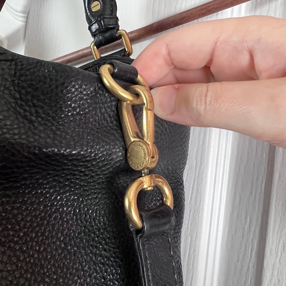 EUC Marc by Marc Jacobs Classic Q Francesca Satchel Black - Picture 5 of 12